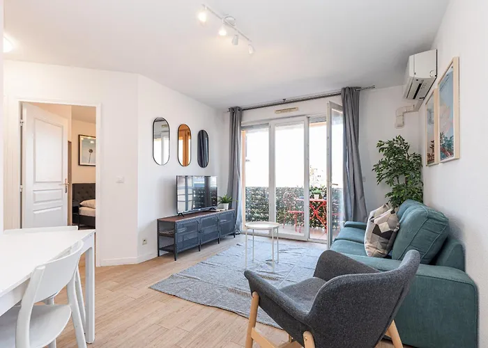 68 Arson - Appt 2 Pieces Dernier Etage - Terrasse - Parking Nice