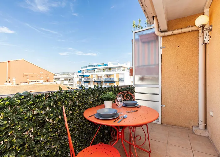 68 Arson - Appt 2 Pieces Dernier Etage - Terrasse - Parking Nice
