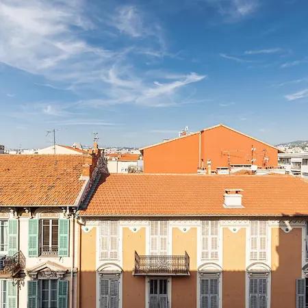 68 Arson - Appt 2 Pieces Dernier Etage - Terrasse - Parking شقة نيس